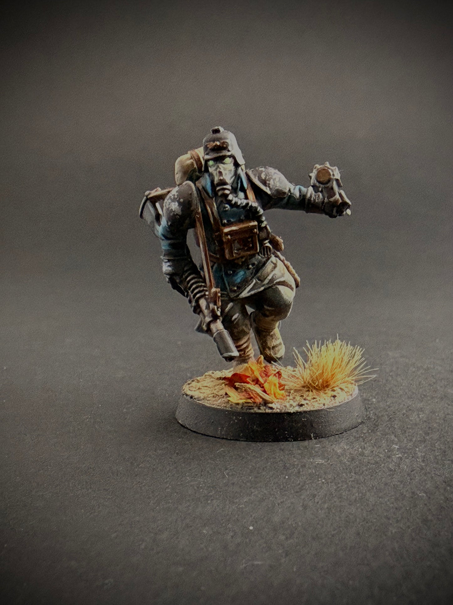 Death Korps of Krieg — Full Platoon, Hand-Painted (20 Miniatures)