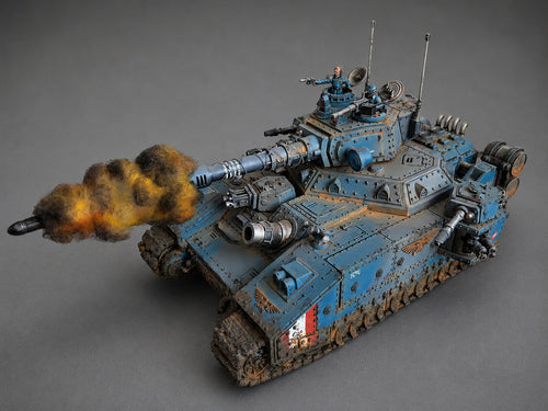 Baneblade Super-Heavy Tank — Custom Muzzle Blast Effect, Hand-Painted