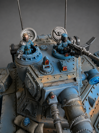 Baneblade Super-Heavy Tank — Custom Muzzle Blast Effect, Hand-Painted