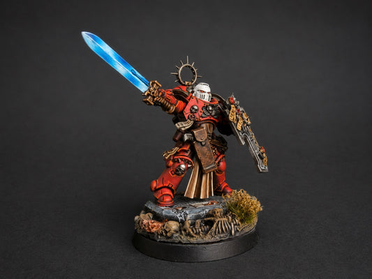 Blood Angels Bladeguard Veterans — Hand-Painted Squad (3 Miniatures)