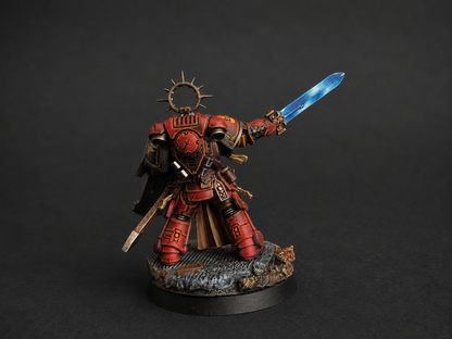 Blood Angels Bladeguard Veterans — Hand-Painted Squad (3 Miniatures)