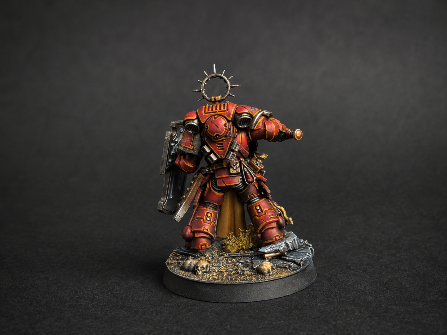 Blood Angels Bladeguard Veterans — Hand-Painted Squad (3 Miniatures)