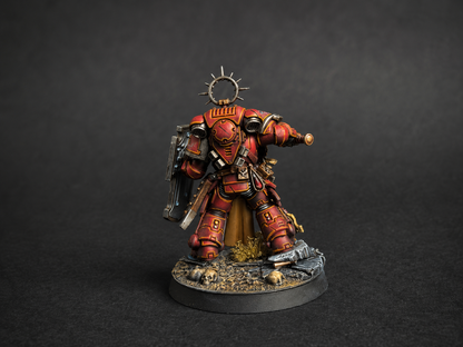 Blood Angels Bladeguard Veterans — Hand-Painted Squad (3 Miniatures)