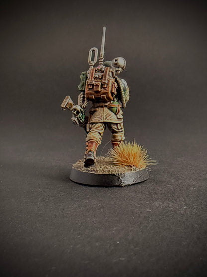 Cadian Shock Troops — Full Platoon, Hand-Painted (20 Miniatures)
