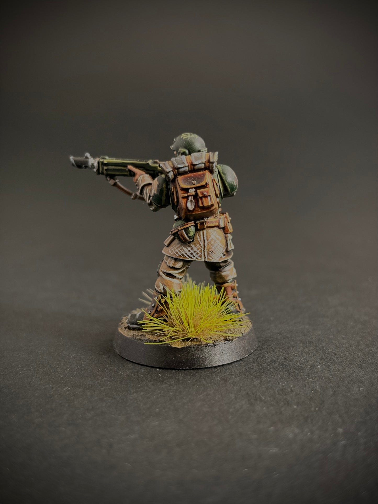 Cadian Shock Troops — Full Platoon, Hand-Painted (20 Miniatures)