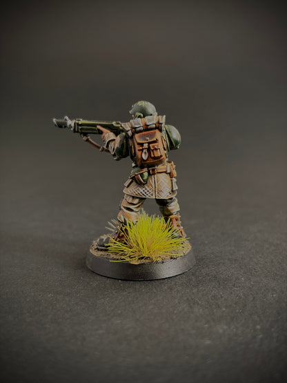 Cadian Shock Troops — Full Platoon, Hand-Painted (20 Miniatures)