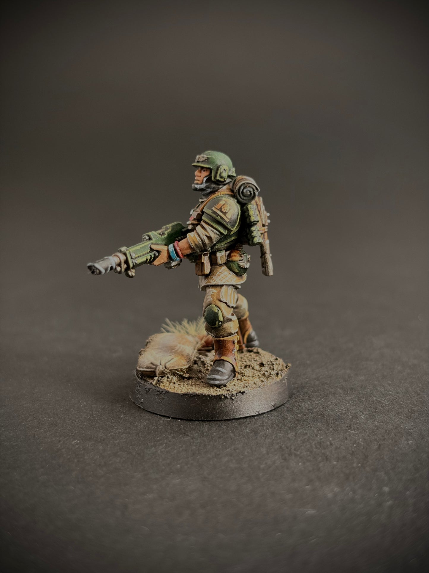 Cadian Shock Troops — Full Platoon, Hand-Painted (20 Miniatures)