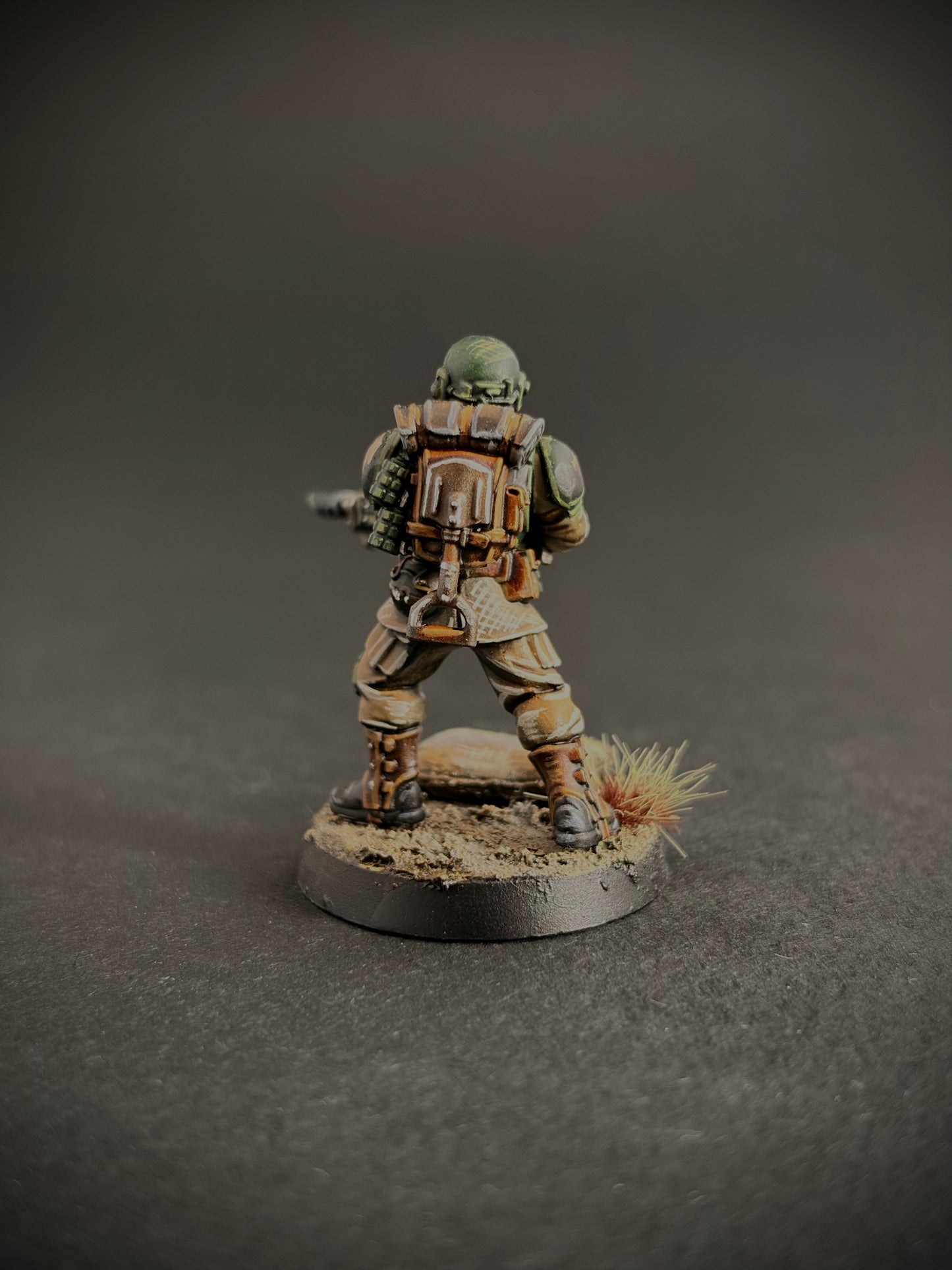 Cadian Shock Troops — Full Platoon, Hand-Painted (20 Miniatures)