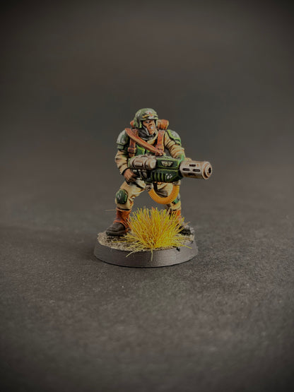 Cadian Shock Troops — Full Platoon, Hand-Painted (20 Miniatures)