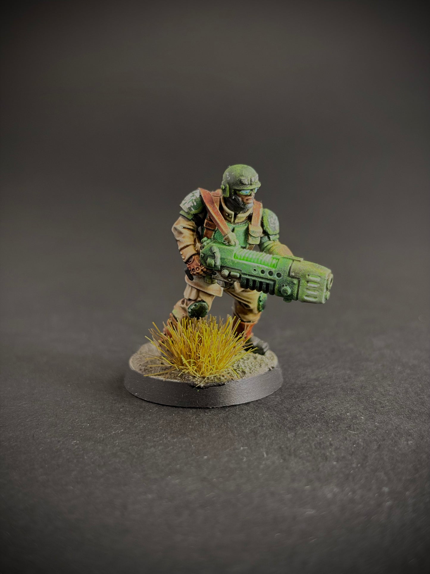 Cadian Shock Troops — Full Platoon, Hand-Painted (20 Miniatures)