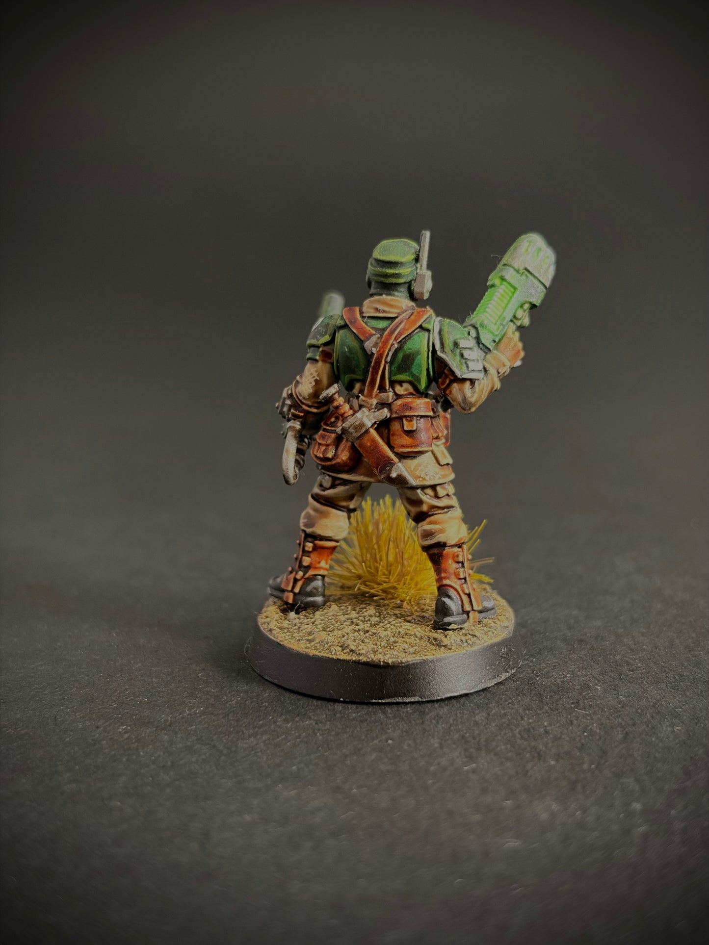 Cadian Shock Troops — Full Platoon, Hand-Painted (20 Miniatures)