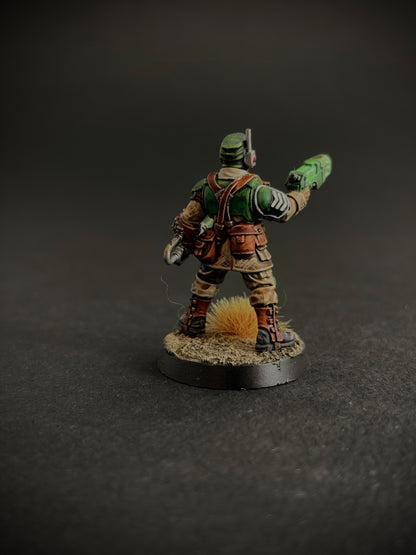 Cadian Shock Troops — Full Platoon, Hand-Painted (20 Miniatures)