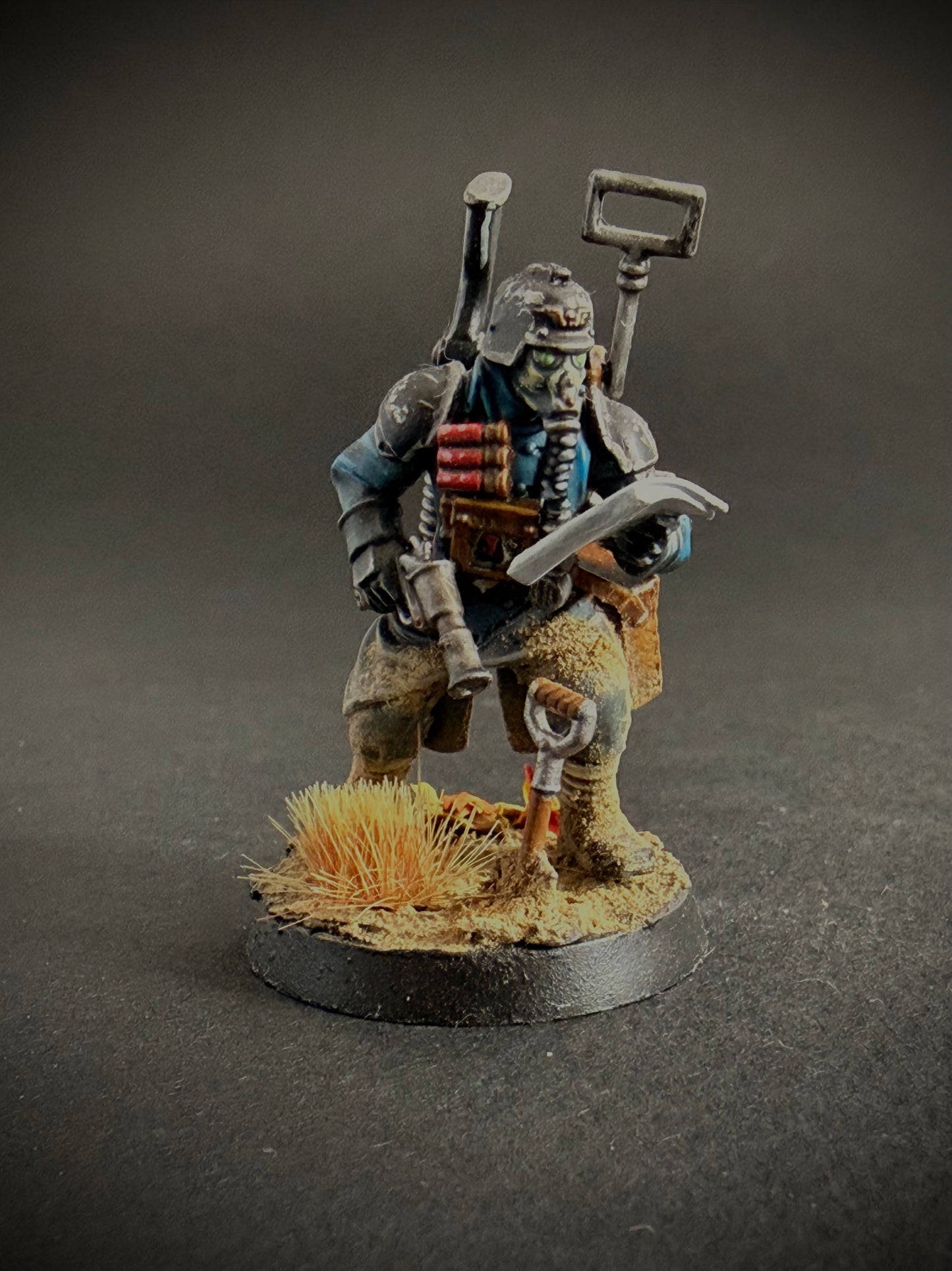 Death Korps of Krieg — Full Platoon, Hand-Painted (20 Miniatures)