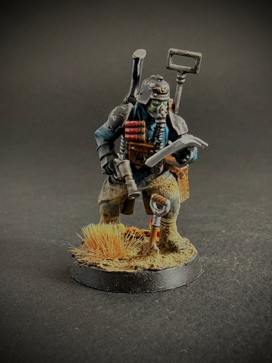 Death Korps of Krieg — Full Platoon, Hand-Painted (20 Miniatures)