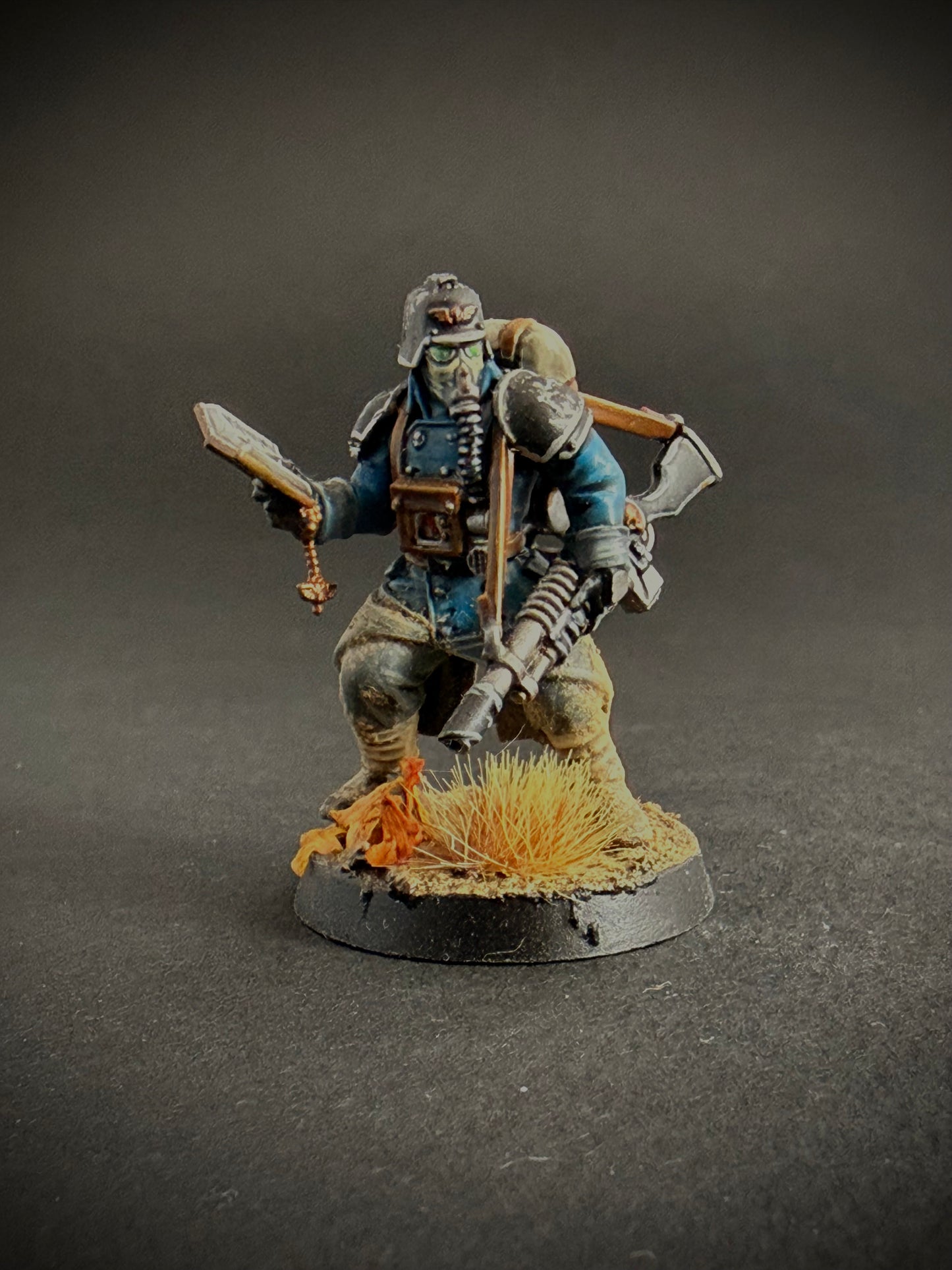 Death Korps of Krieg — Full Platoon, Hand-Painted (20 Miniatures)