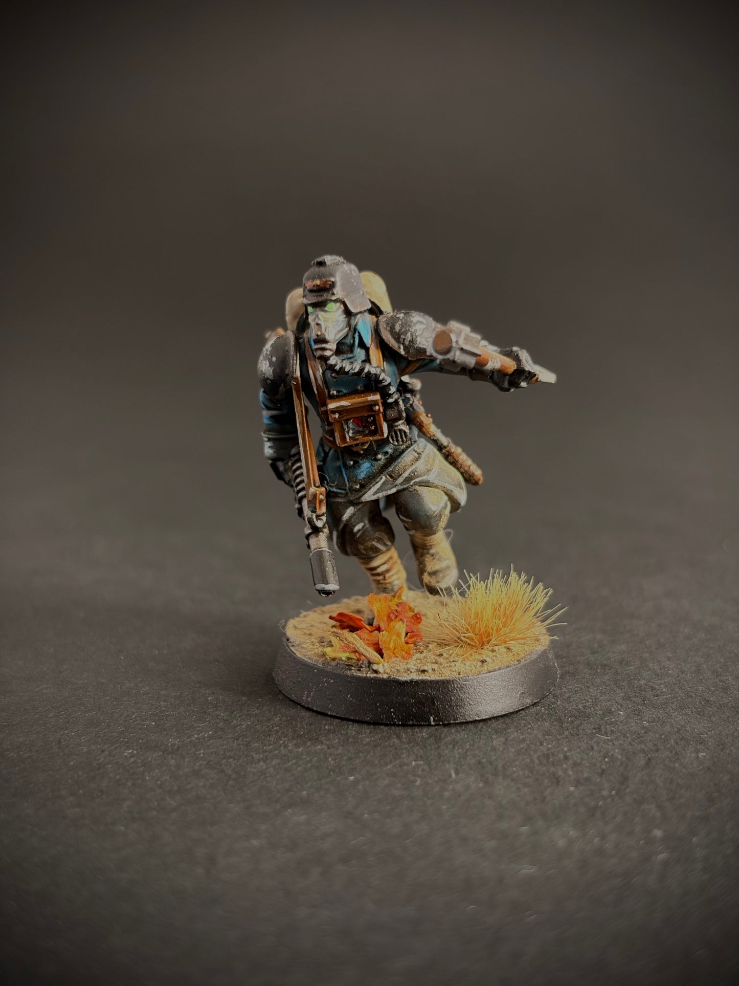 Death Korps of Krieg — Full Platoon, Hand-Painted (20 Miniatures)