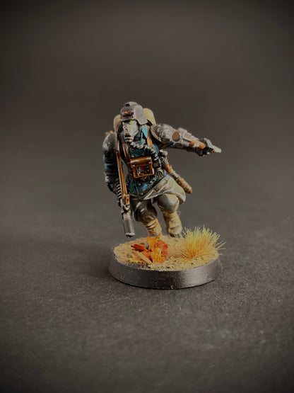 Death Korps of Krieg — Full Platoon, Hand-Painted (20 Miniatures)