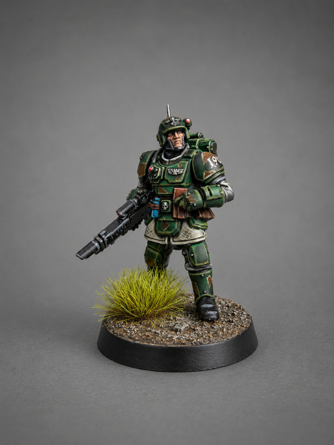 Astra Militarum Kasrkin Squad — Hand-Painted (10 Miniatures)